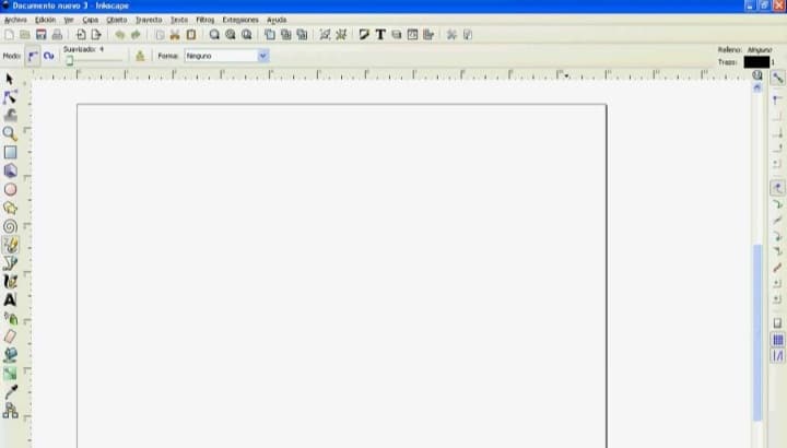 Cómo crear y gestionar los documentos en Inkscape