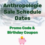 Anthropologie Sale Schedule Dates - Frugal Reality