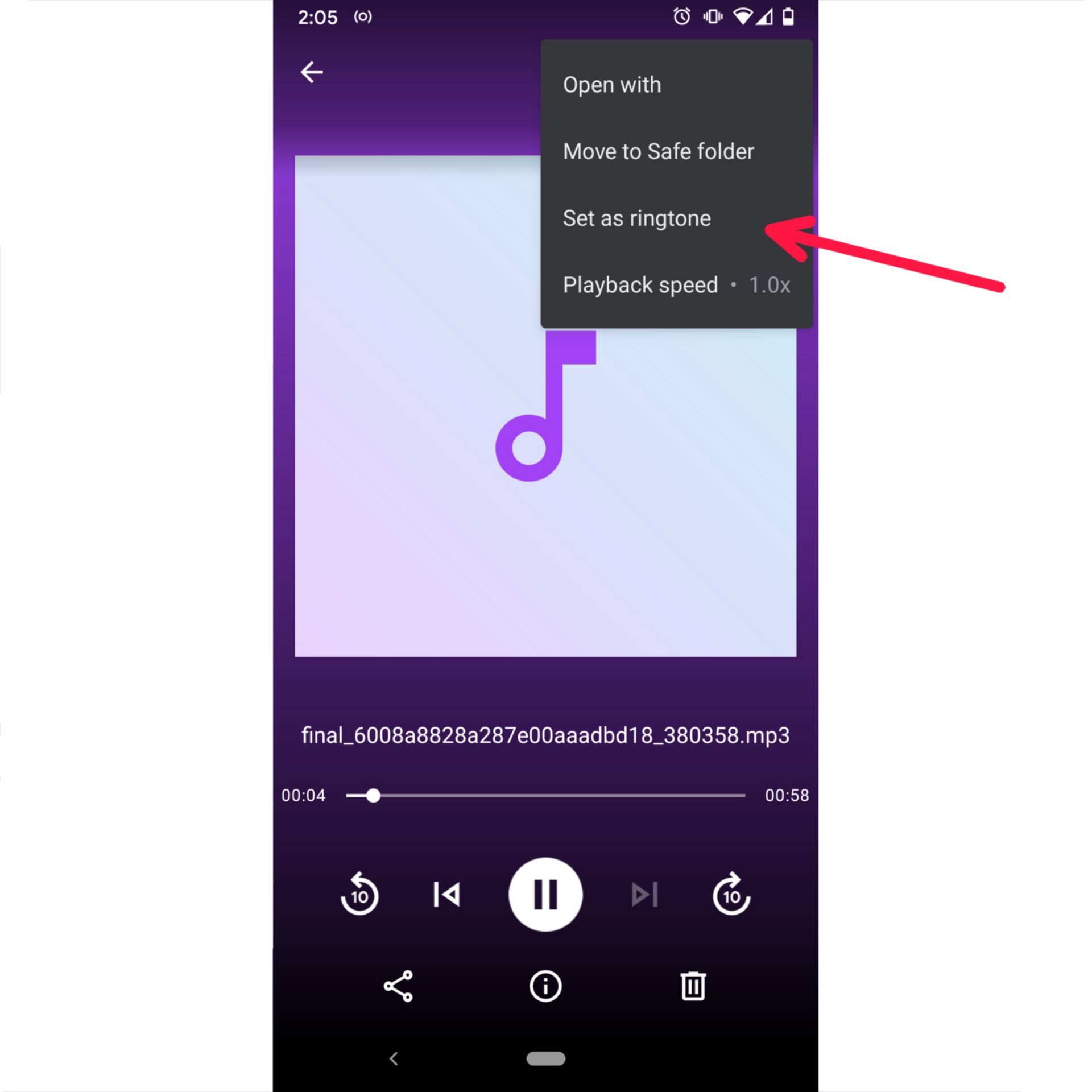 ¿Cómo hacer que una canción de Youtube sea tu tono de llamada en Android?