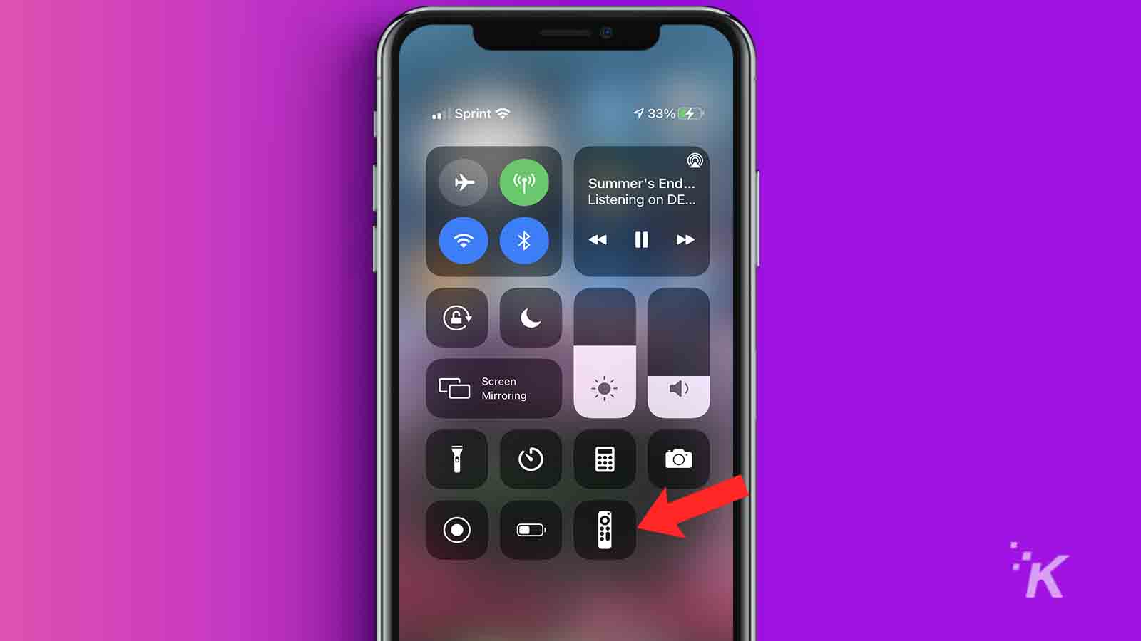 Cómo usar el iPhone como control remoto de Apple TV