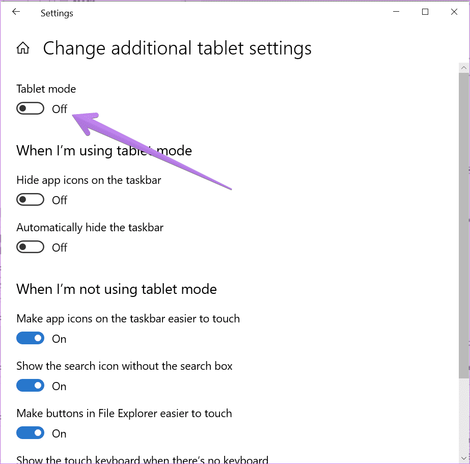 Windows 10 restablece la configuración de pantalla a los 13 predeterminados