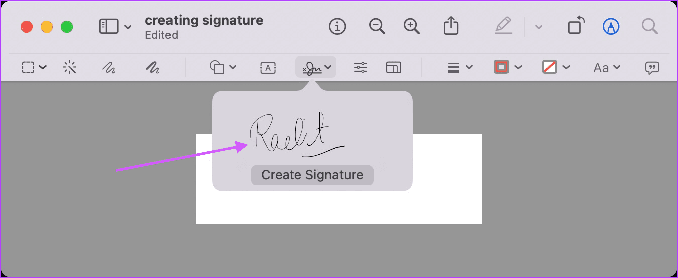 Agregar firma a la captura de pantalla 1