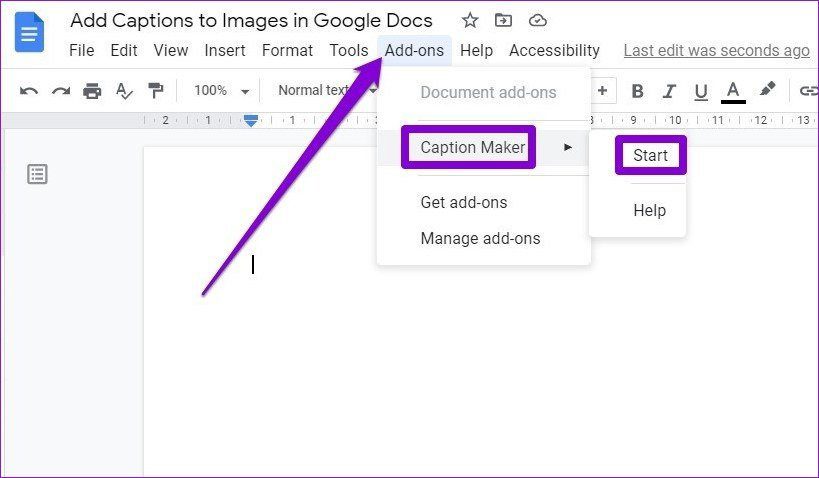 Usar complementos en Google Docs