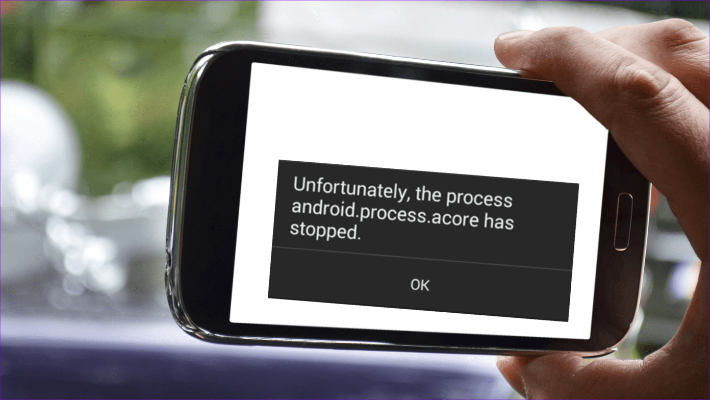 Error de Acore de Android