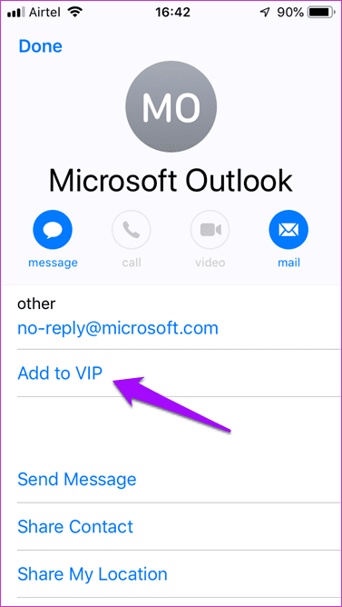 Aplicación de Outlook frente a Apple Mail 6