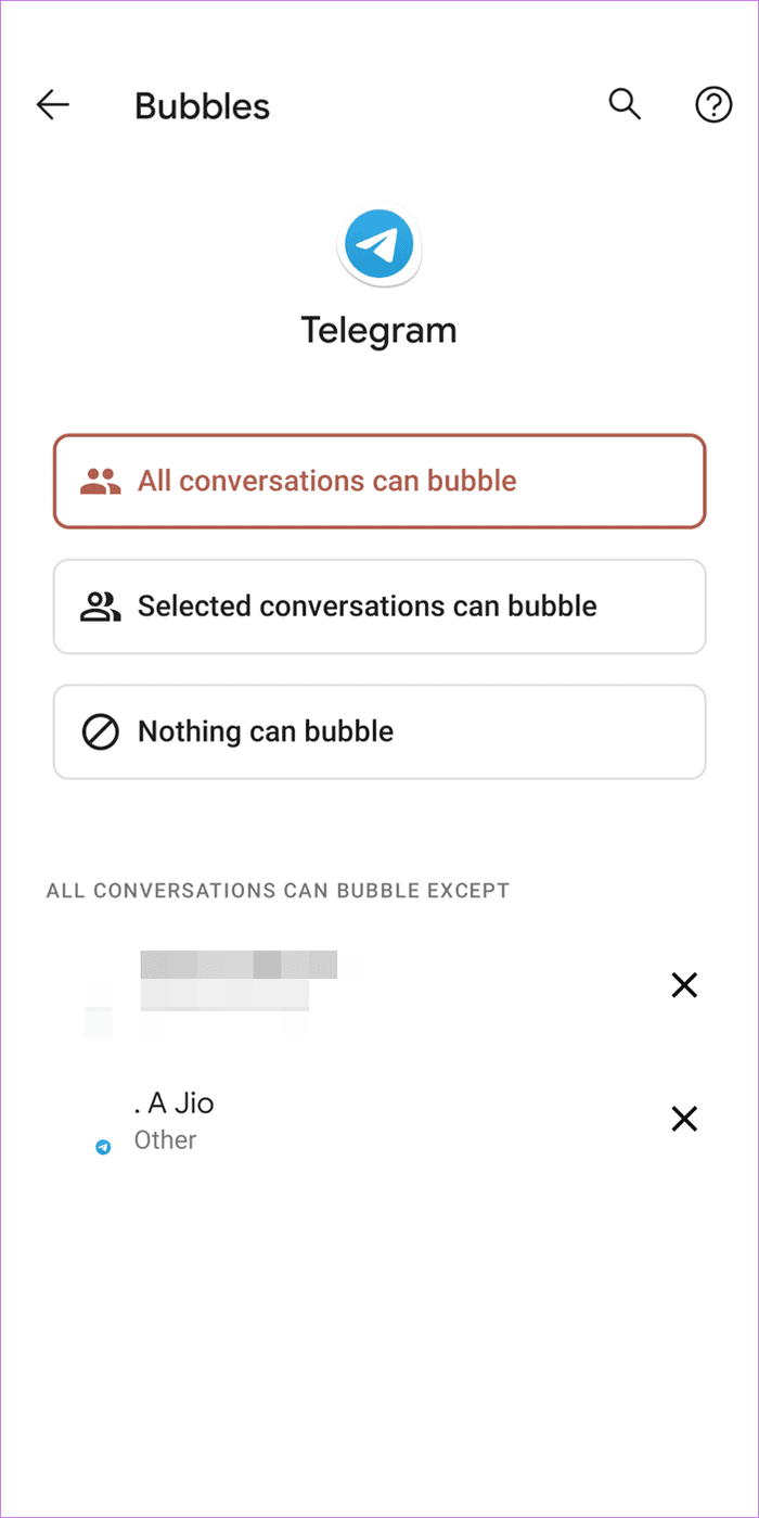 Las burbujas de chat de Android 11 no funcionan 8