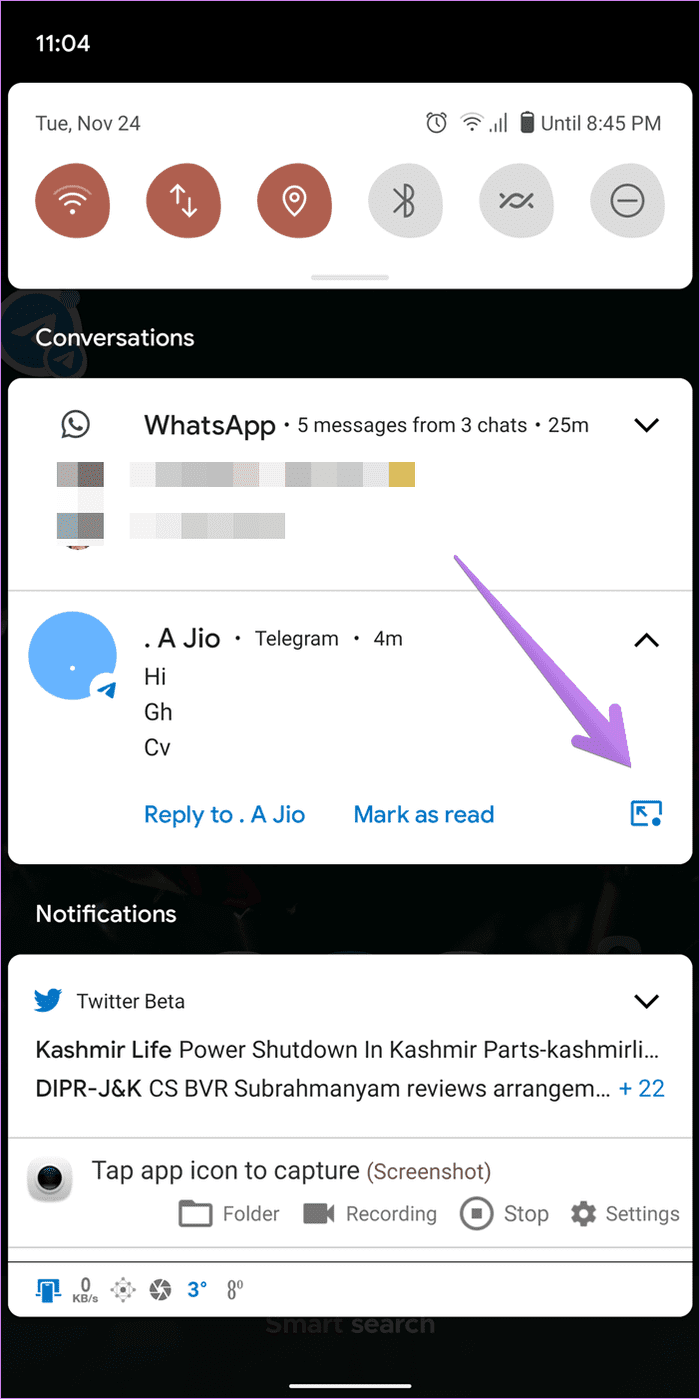 Las burbujas de chat de Android 11 no funcionan 9
