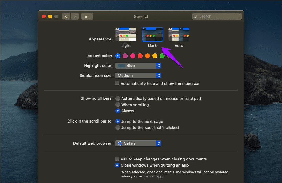 Obtenga el modo oscuro en todas partes en Safari Mac 3