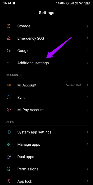 Fix Sync tiene problemas con la cuenta de Google Android 18