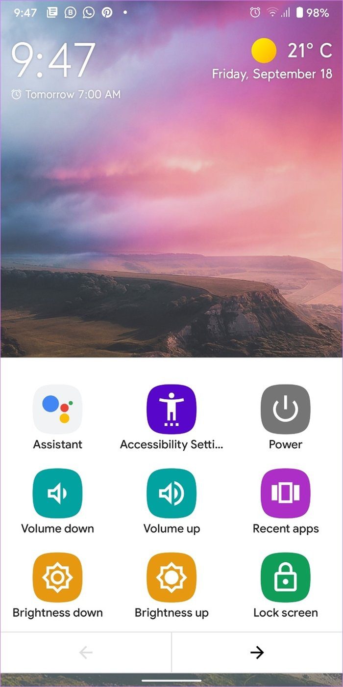 Android 11 cómo tomar una captura de pantalla 2