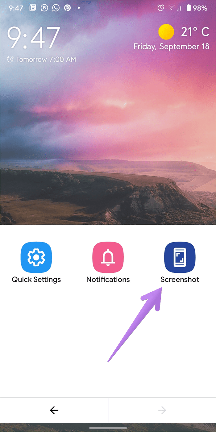 Android 11 cómo tomar una captura de pantalla 1