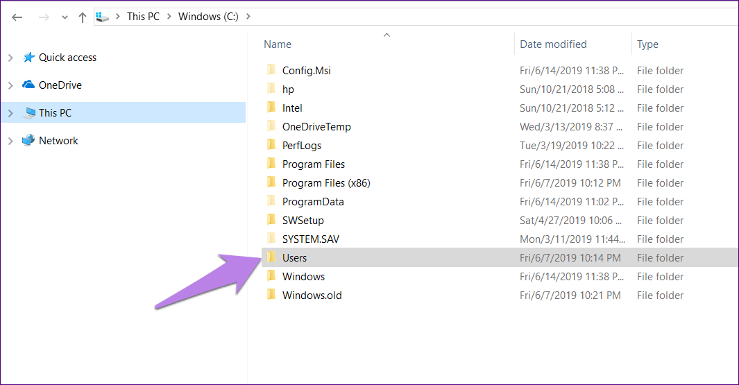 Iconos invisibles de Windows 10 7