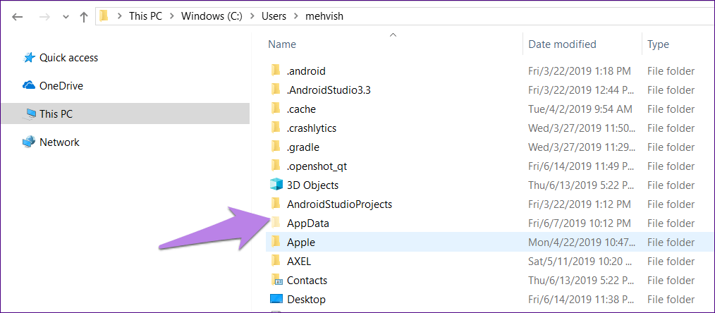 Iconos invisibles de Windows 10 8