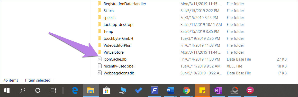 Iconos invisibles de Windows 10 10