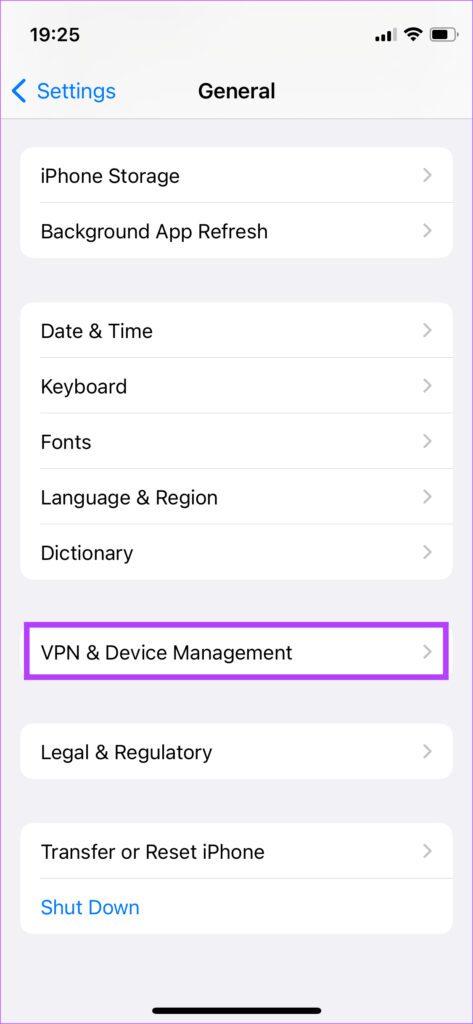 VPN y administración de dispositivos