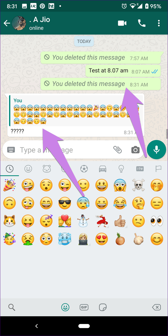 ¿Por qué no puedo eliminar para todos los Whatsapp 4?