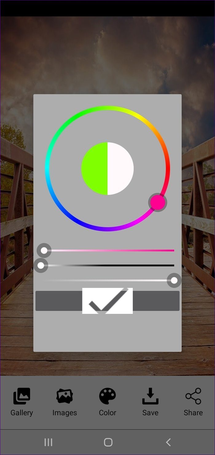 Aplicaciones de Android para cambiar el color de fondo a blanco 9