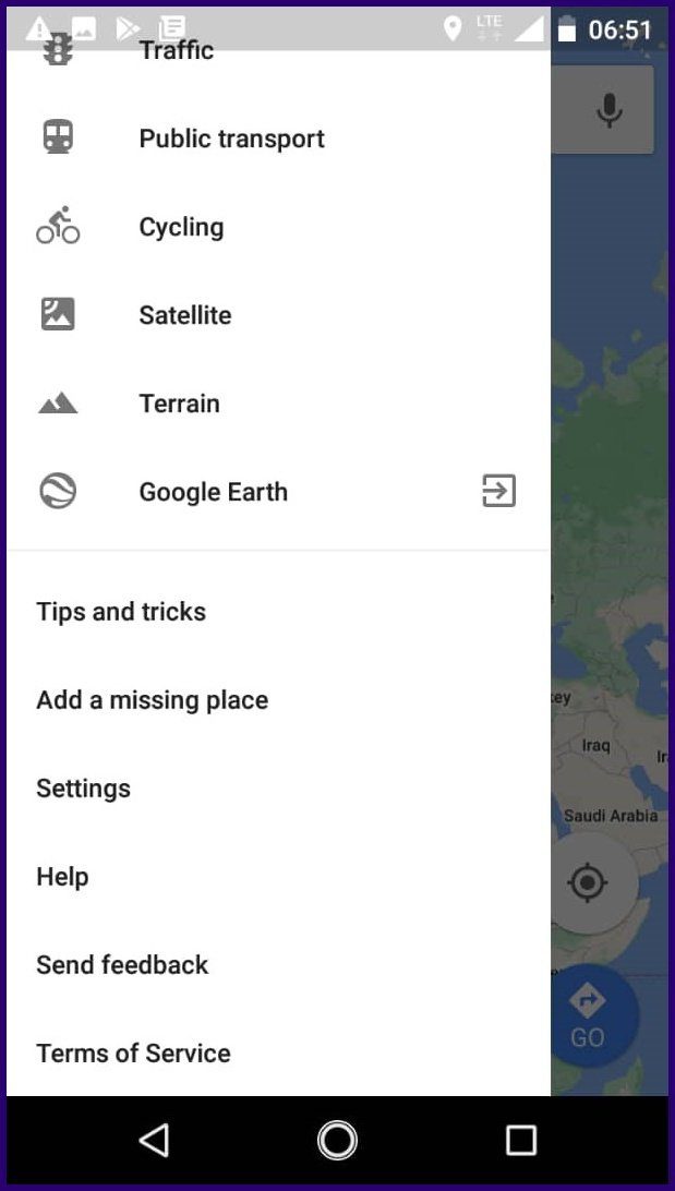 Como cambiar la voz de navegación en google maps android iphone paso 1