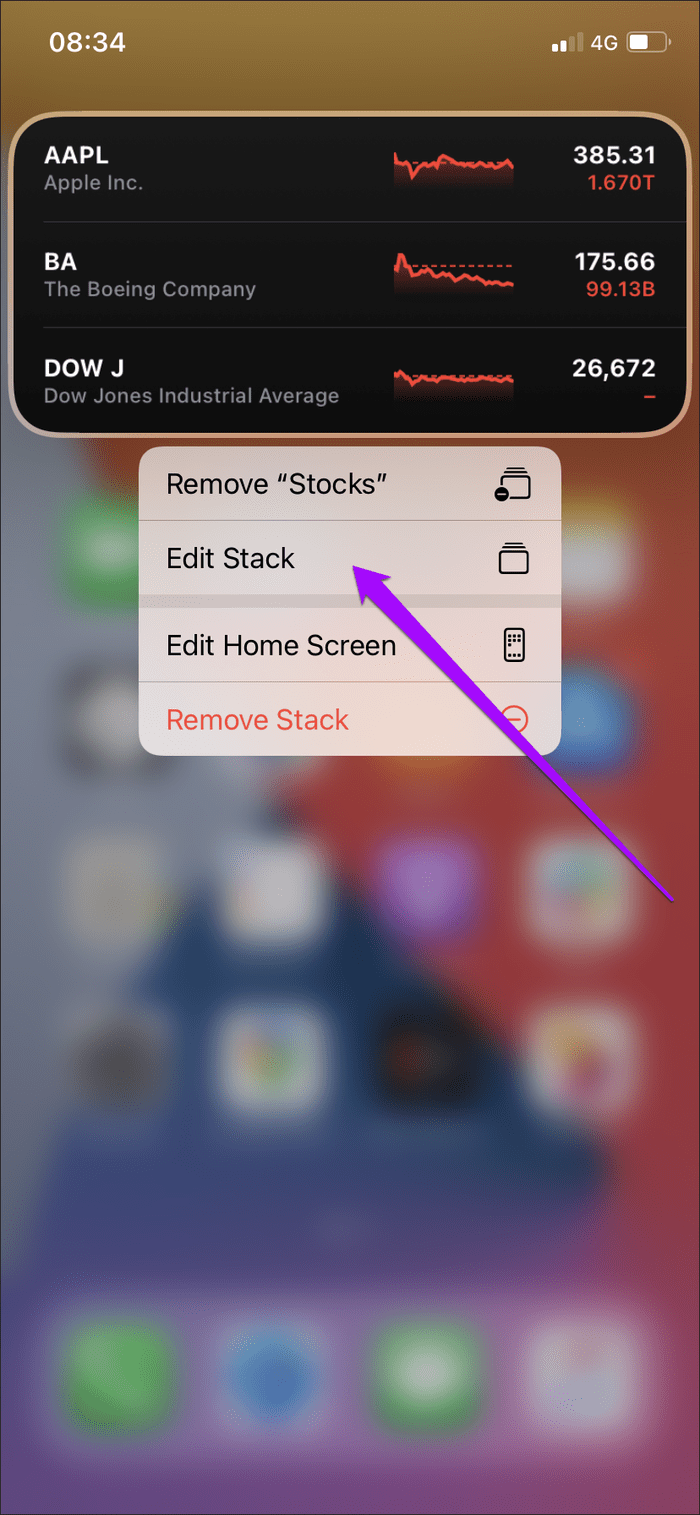 Agregar Eliminar iPhone 11 Smart Stack
