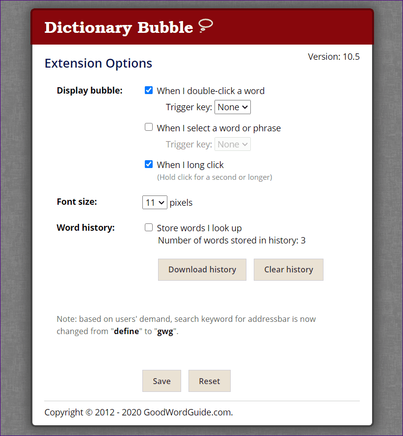 Las mejores extensiones de diccionario de Chrome 6