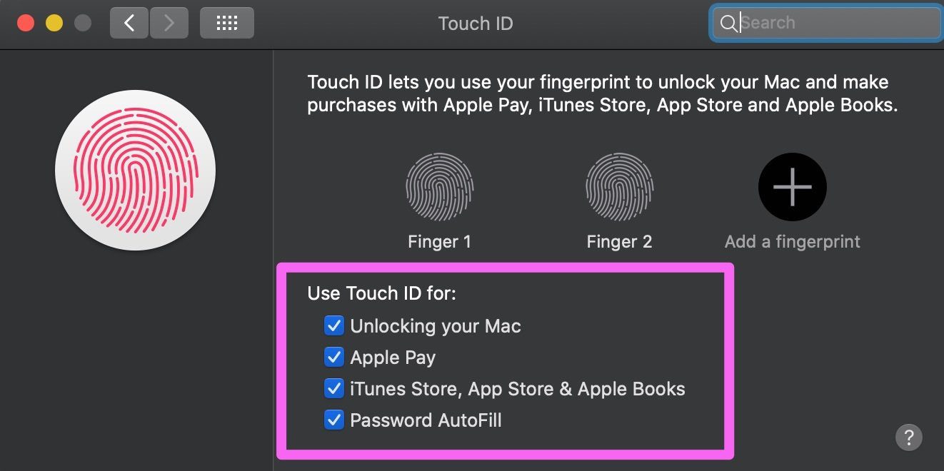 Arreglar Touch ID no funciona en macbook 02