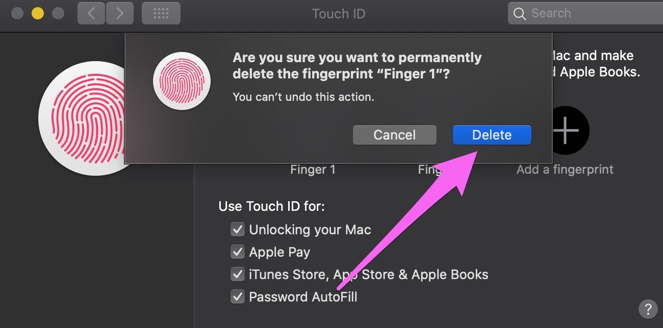 Arreglar Touch ID no funciona en macbook 05