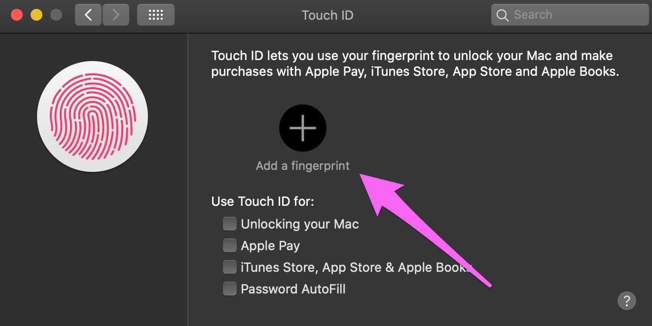 Arreglar Touch ID no funciona en macbook 06