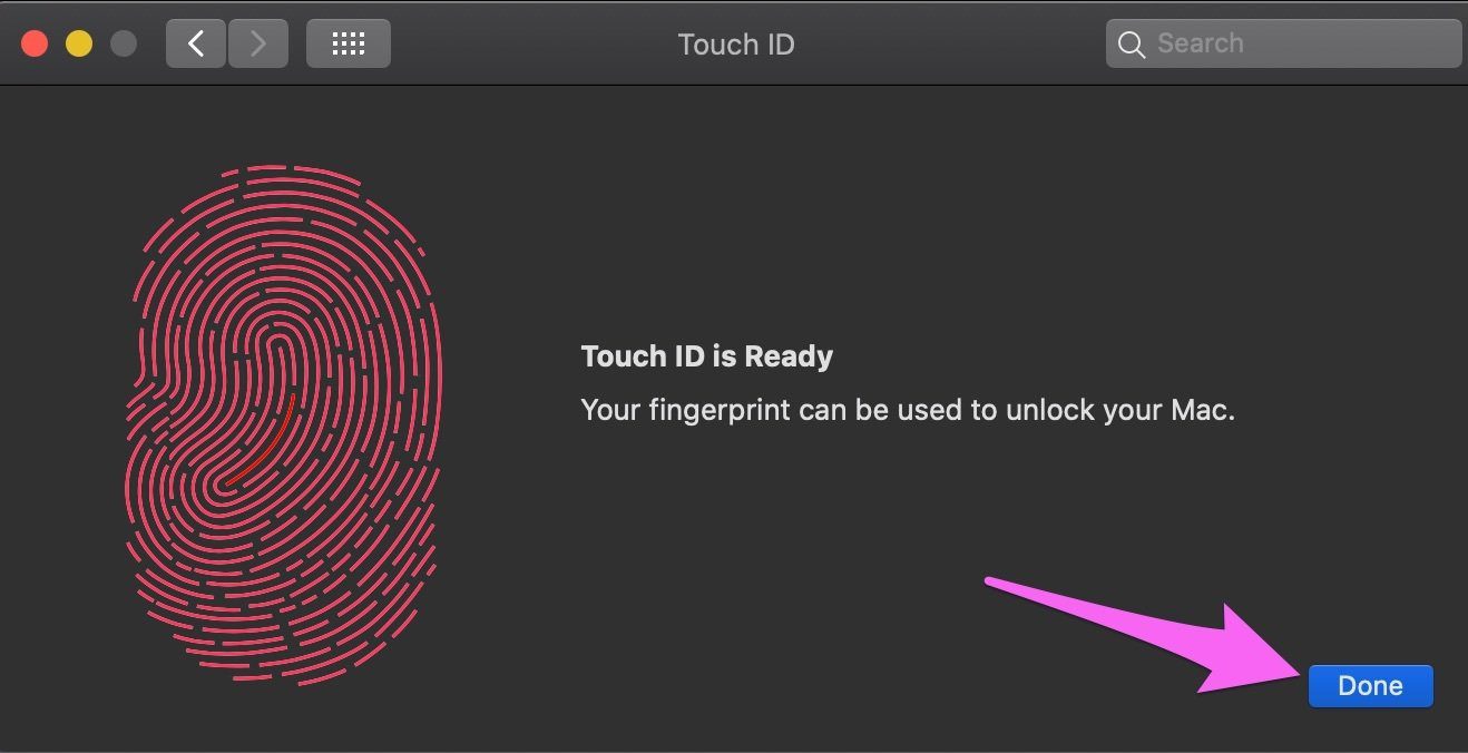 Arreglar Touch ID no funciona en macbook 08