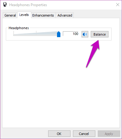 Ajustar el balance de audio Windows 10 03