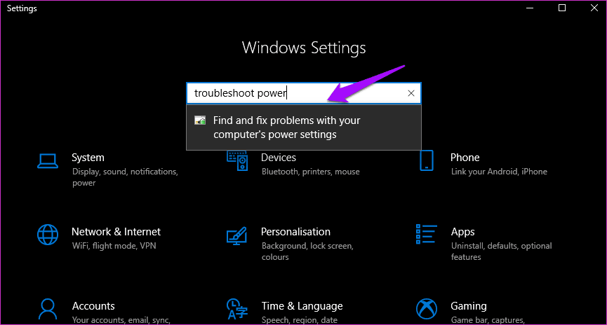 Resolver el protector de pantalla que no funciona en el problema 5 de Windows 10