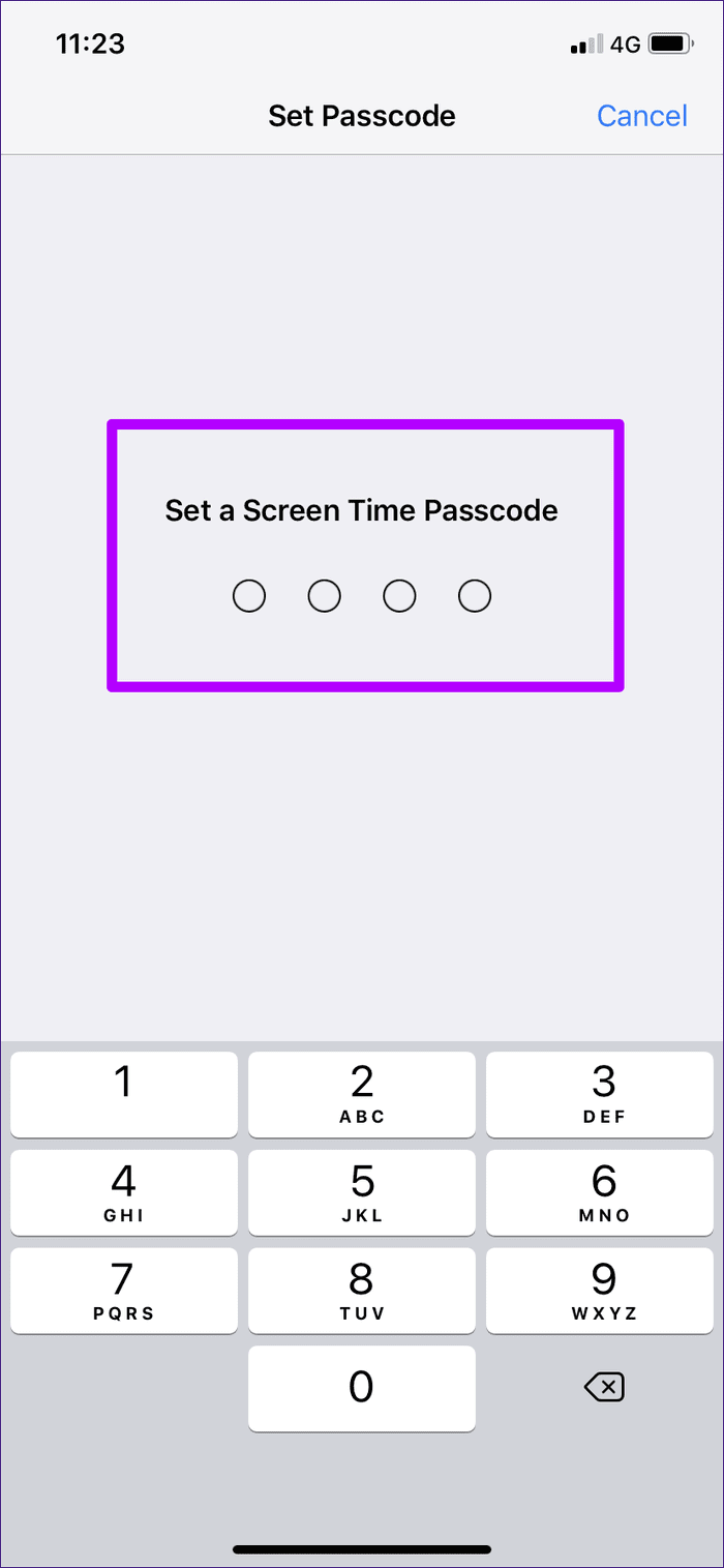 El tiempo de pantalla no funciona Arreglar iOS 9
