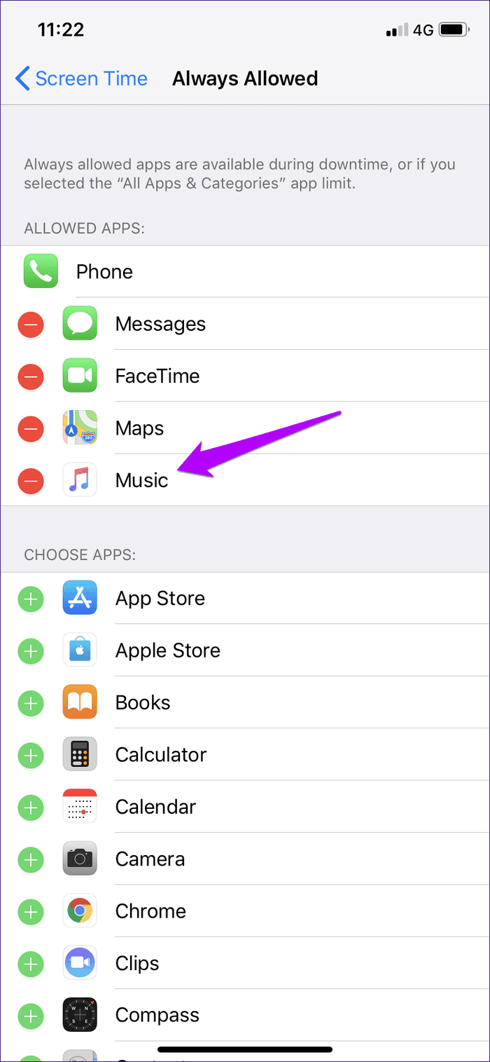 El tiempo de pantalla no funciona Arreglar iOS 6