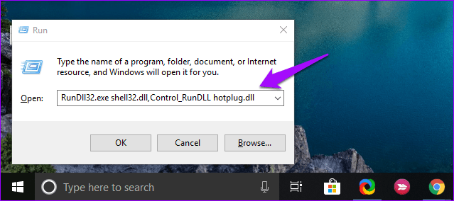 Formas de reparar de forma segura el icono del eliminador de hardware faltante en Windows 10 7