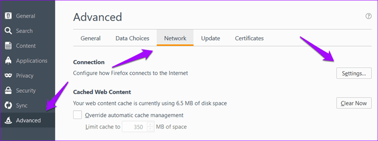 Solucionar el error 3 del servidor proxy de Firefox al rechazar conexiones