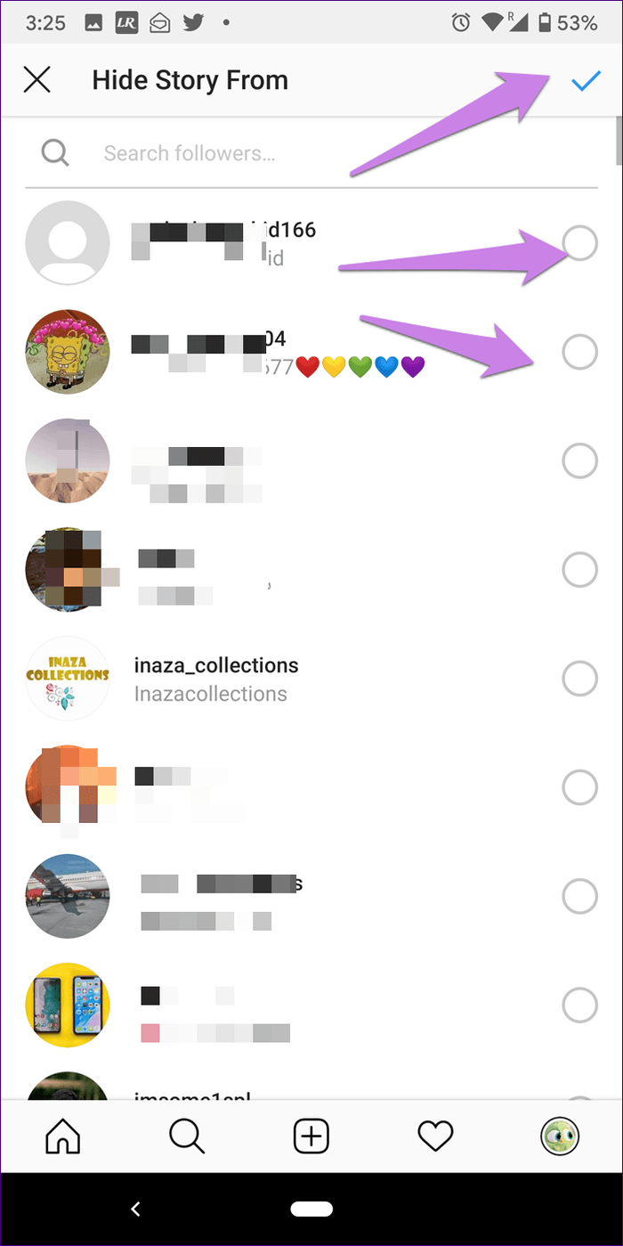 Ocultar historia de Instagram 6