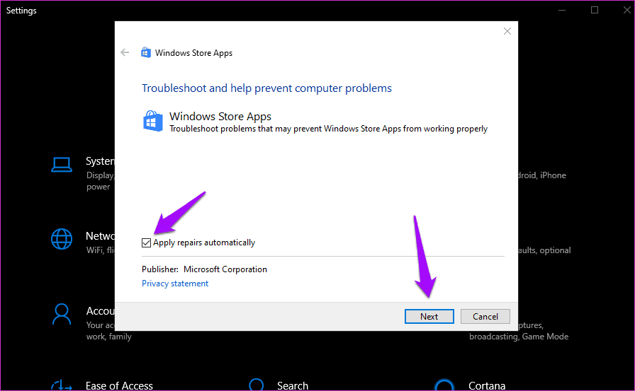 Reparar Msn Weather que no funciona en Windows 10 13