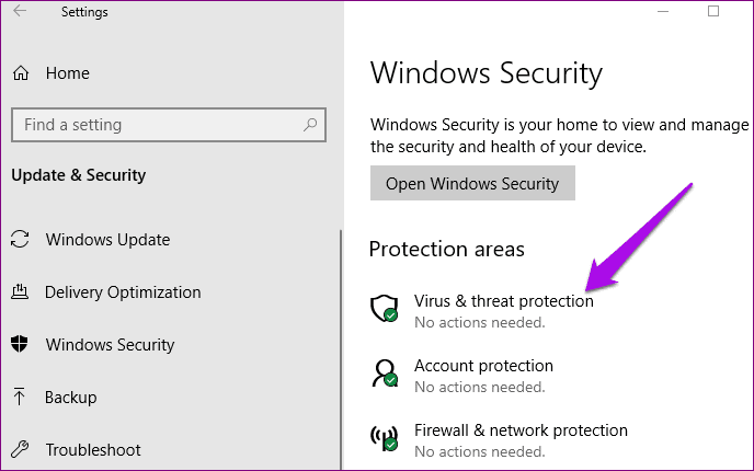 Protección contra manipulaciones Seguridad de Windows Protección contra virus
