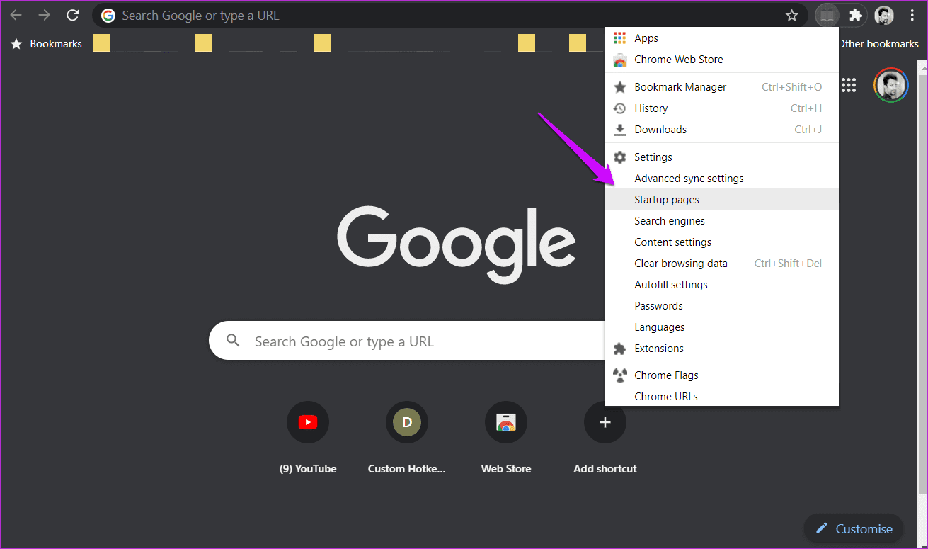 Extensiones de Chrome para agregar atajos de teclado 4