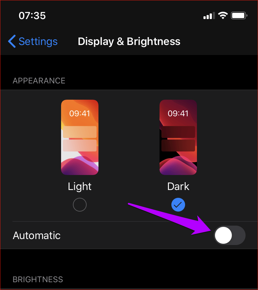 El modo oscuro de iOS 13 no funciona 2 correcciones