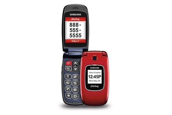 Jitterbug5 Samsung Greatcall Teléfono plegable para personas mayores
