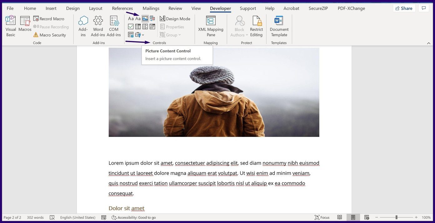 Cómo bloquear una imagen en Microsoft Word Paso 6