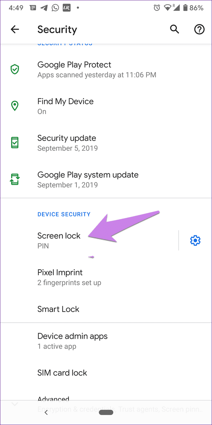 Personalización de la pantalla de bloqueo de Android 1