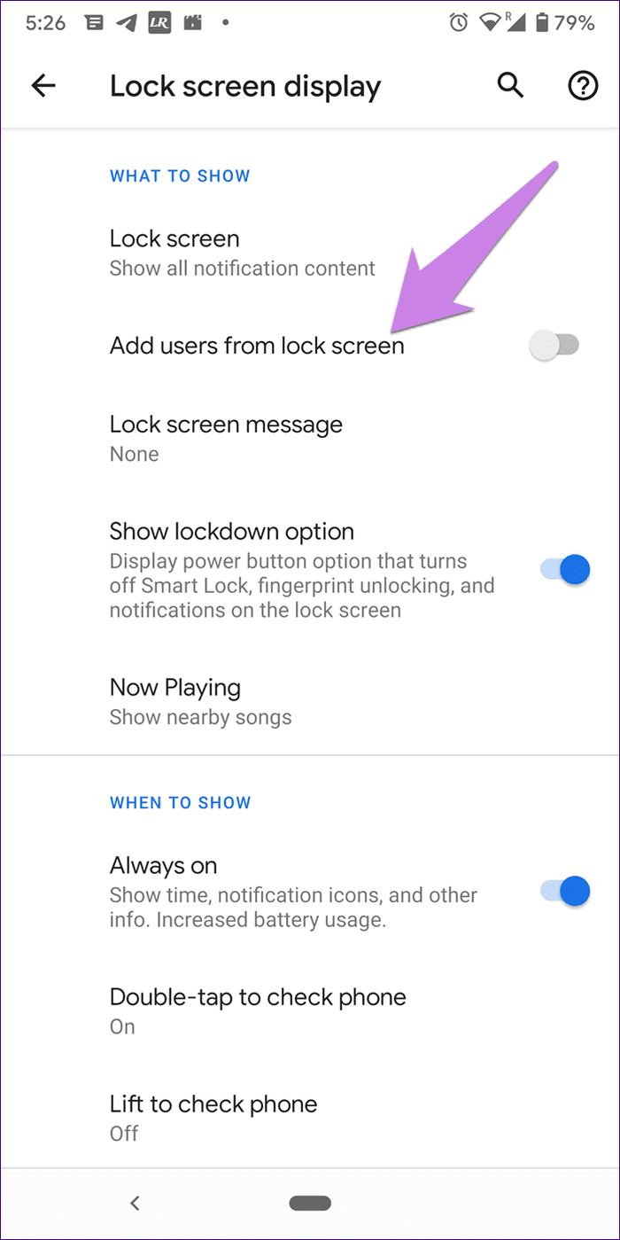 Personalización de la pantalla de bloqueo de Android 11