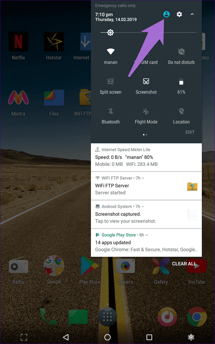 Múltiples perfiles de usuario de Android 3