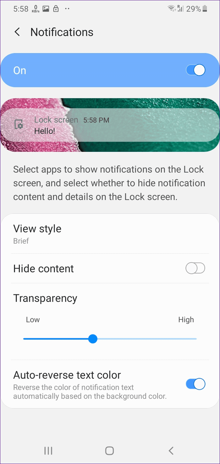 Personalización de la pantalla de bloqueo de Android 14