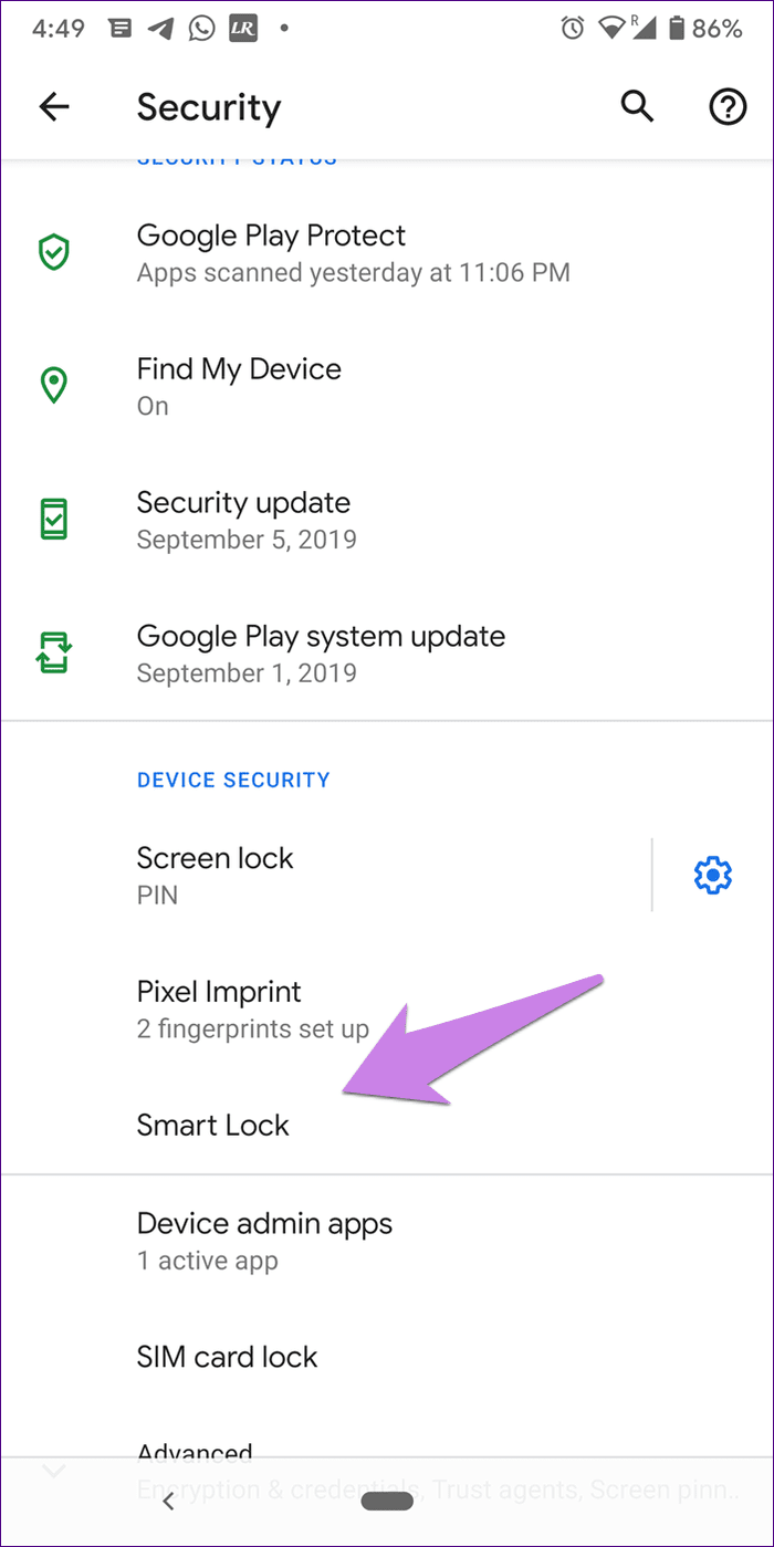 Personalización de la pantalla de bloqueo de Android 17
