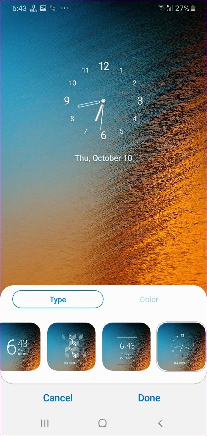 Personalización de la pantalla de bloqueo de Android 20