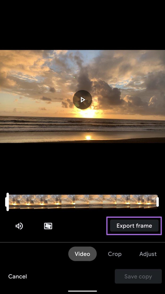 Exportar imagen desde video