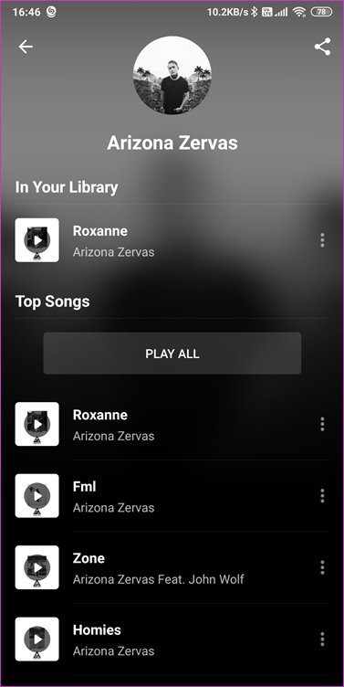 Encuentra canciones usadas en la aplicación Tik Tok 4
