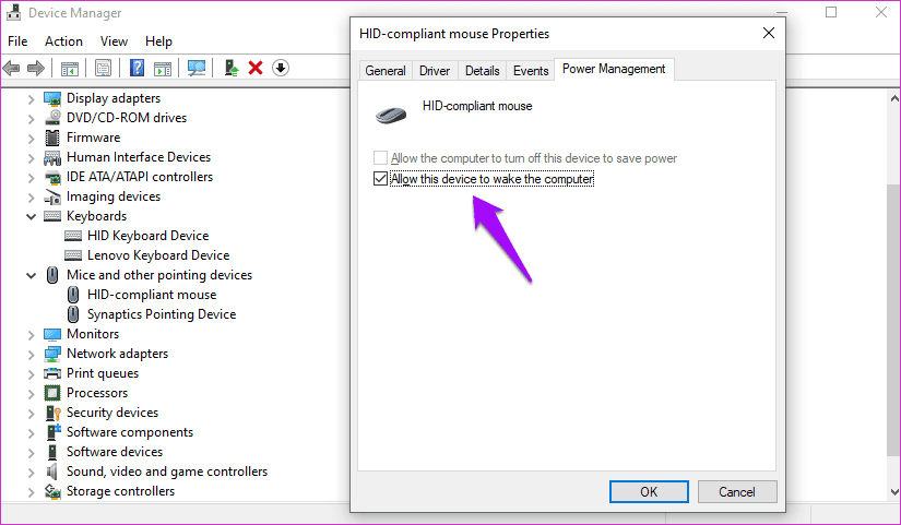 Arreglar el error de modo de suspensión de Windows 10 4 no se activará